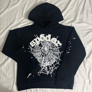 Spider OG Web Hoodie Black